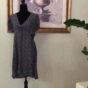 American Eagle floral cutout detail mini